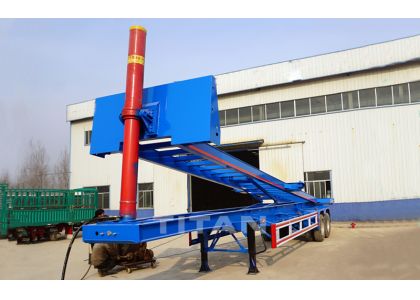 Basic specifications of container chassis trailer