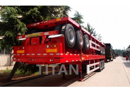 How to use the flatbed trailer safely?