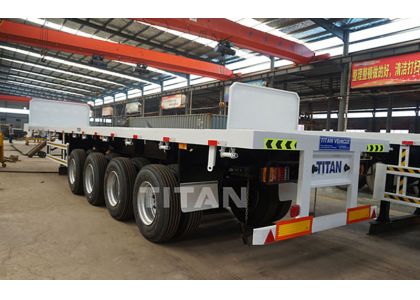 What are the daily maintenance skills of flatbed semi trailer?