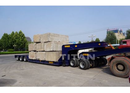 3 Axle 80Ton Low Bed Truck for Sale In Nigeria