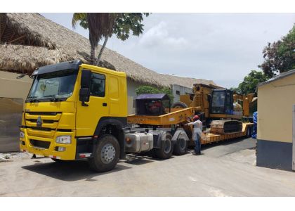 Dominica customers feedback of Detachable Gooseneck Trailer 