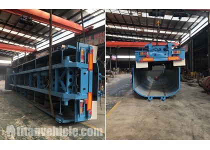 4 Axle Tipper Semi Trailer For Sale In Tanzanian
