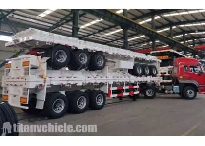 12 Units Fence Semi Trailer For Sale In Mozambique