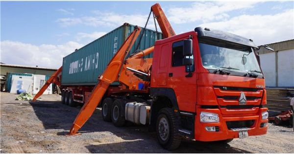 37 Ton Side Loader Container Trailer will be sent to Djibouti