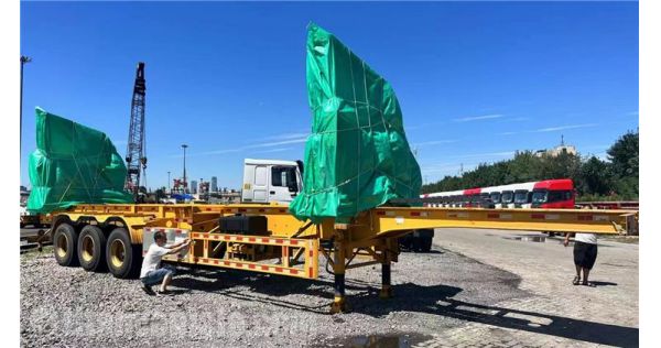 40 ft 37 Ton Side Lifter Trailer will be sent to Namibia