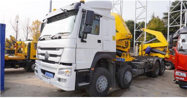 20 ft Side Loader Truck is shipped to Guyana