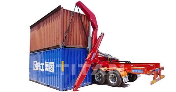 40 Ft Side Lifter Trailer will be sent to Guyana