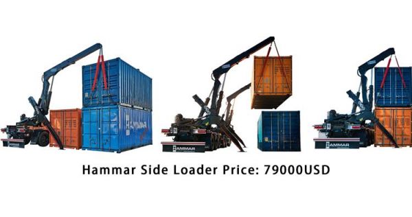 Hammar Sideloader Sales Price is 79000 USD In Fiji