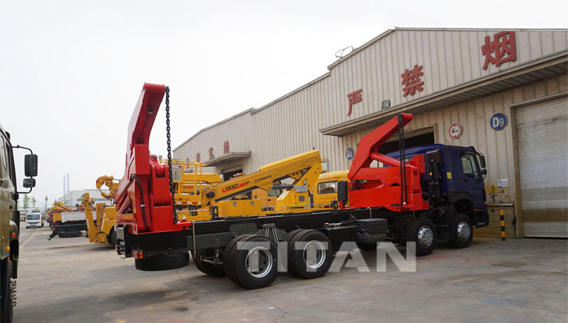  20ft container side loader truck