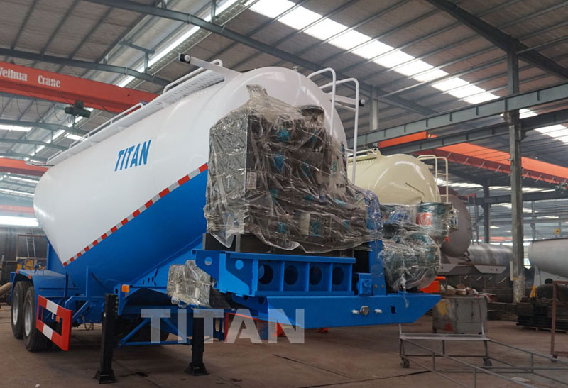 2 Axle 30t cement bulker trailer