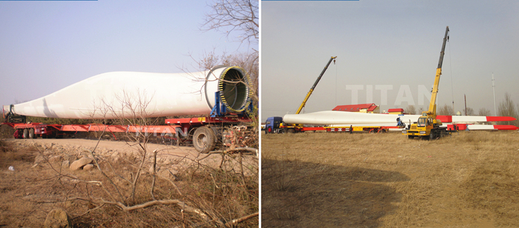 wind trubine blade trailer