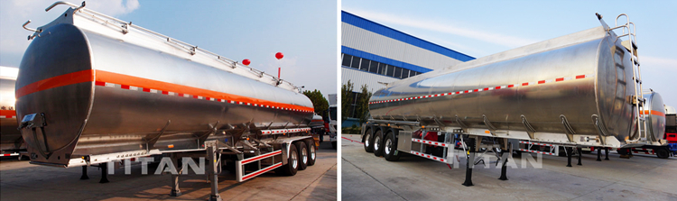 Aluminium Tanker Semi trailer