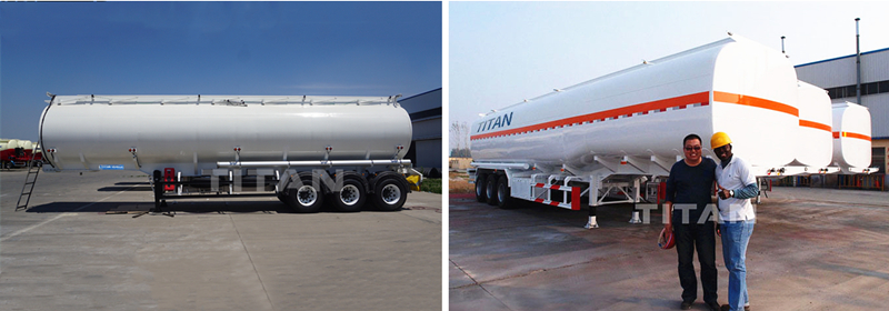 Oil tanker trailer
