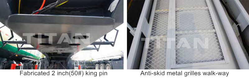 The details of the fuel tanker trailer