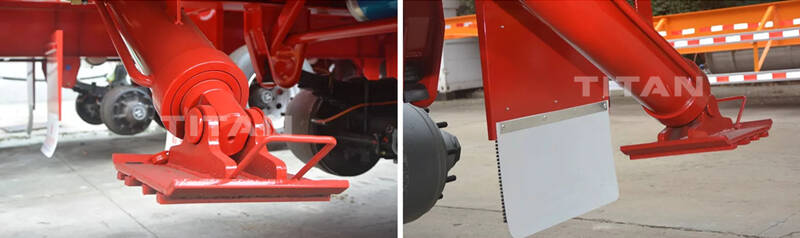 Details of the tipper trailer