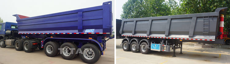Tipper semi trailer