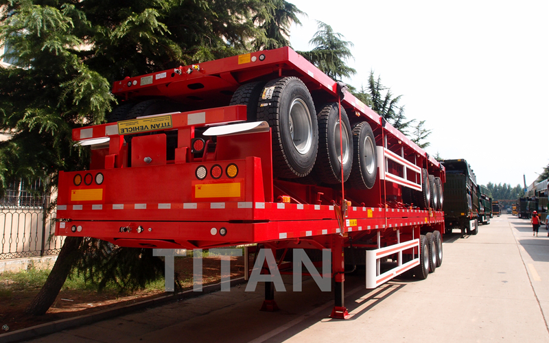 3Axle 53ft flatbed trailer