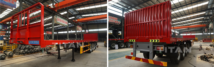 Fladbed Semi Trailer