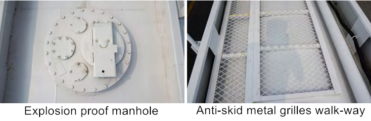 Details of Fuel semi trailer