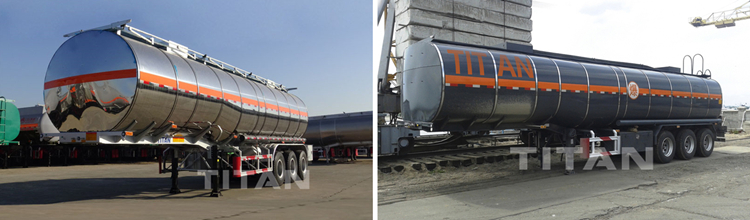 Gas tanker trailer for sale