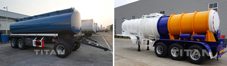 chemical tanker trailer and Fuel Tank Full Trailer