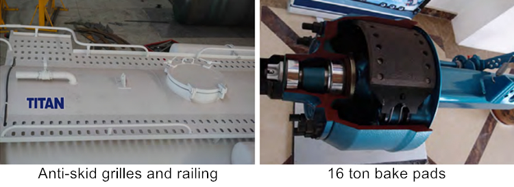 Details of bulk tanker trailer