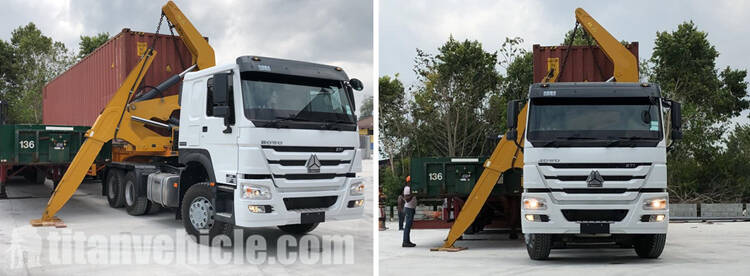 20/40ft container side loader