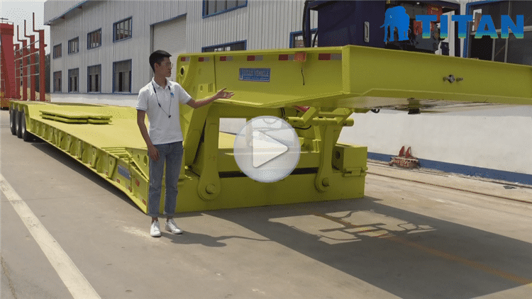 Video of Detachable gooseneck Semi Trailer
