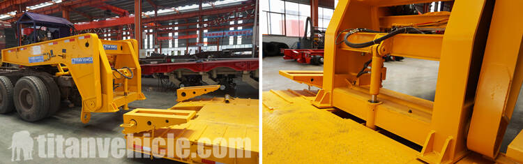 Details of rgn lowboy trailer