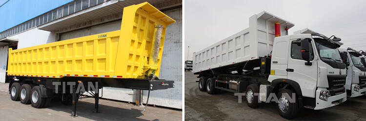 3 Axle Tipper Semi Trailer