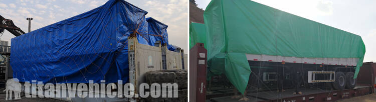 Package of 60T Dump Trailer