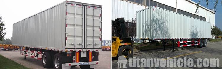 enclosed van trailer