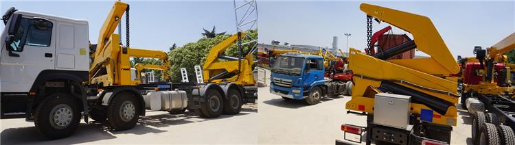 Side Lifter Container Truck Trailer for Sale