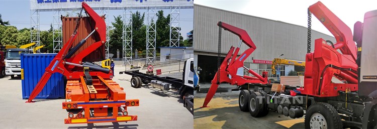 Side Lifter Container Truck Trailer for Sale