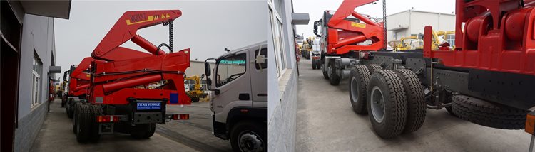 Side Lifter Container Truck Trailer for Sale