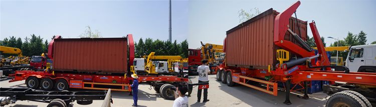 sidelifter container trailer