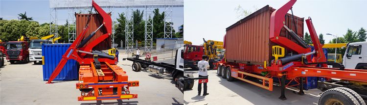 sidelifter container trailer