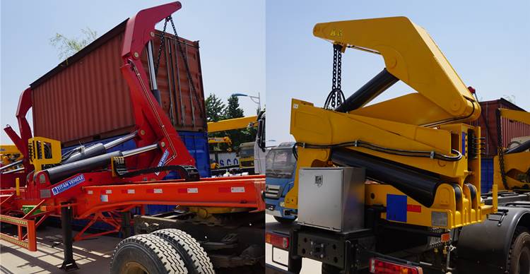 side loader container