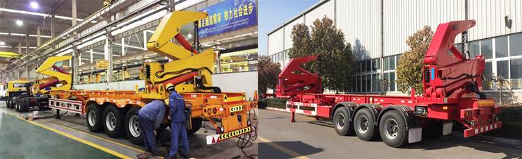 40ft Container Side Loader Semi Trailer for Sale in Mozambique