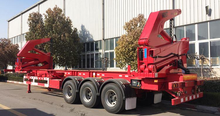Designs and Details of Sideloader Trailer-45 Ton 40ft Sideloader Trailer for Sale in Madagascar