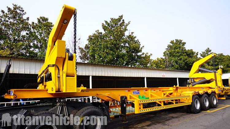 37/45T Side Lifter Trailer for Sale Price Manufacturer