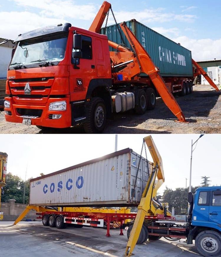 Side Loader Container Trailer for Sale Price Manufacturer