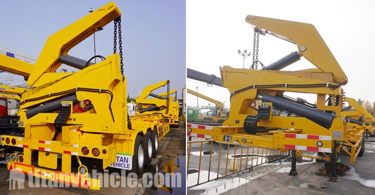 37 Ton Container Loading Trailer for Sale In Gabon