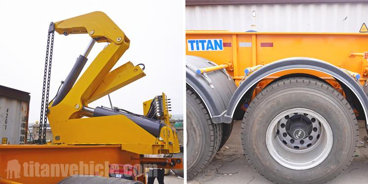 Details of 40FT Container Side Loader Truck Trailer for Sale