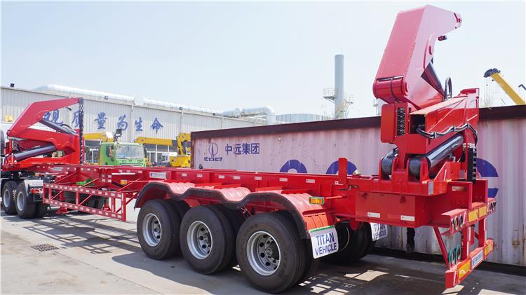 37 Ton 40 foot Side Loader Trailer for Sale Tanzania