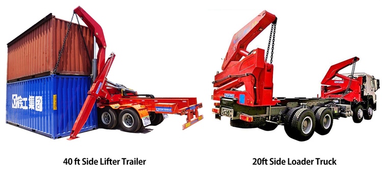 Sidelifter - The Best Side Lifter Trailer for Container
