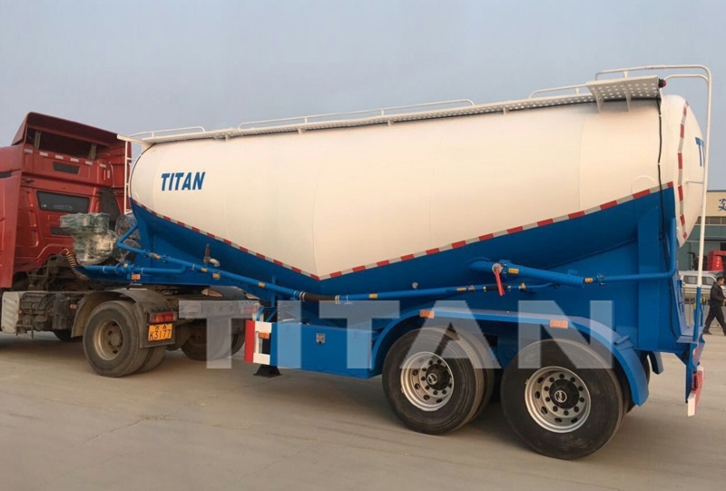 bulk cement tank trailer