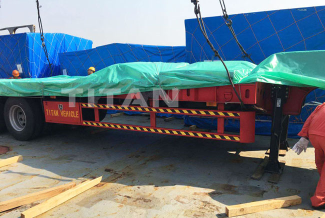 low bed trailer