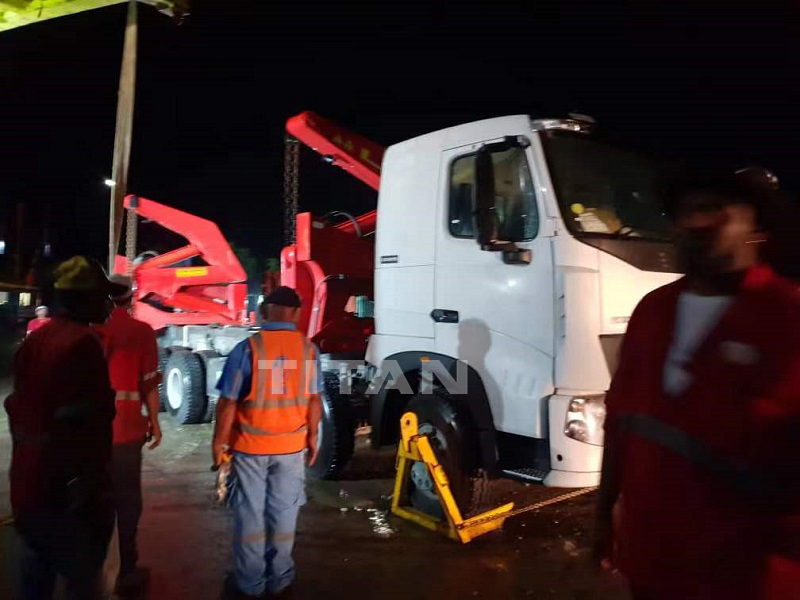 container side loader