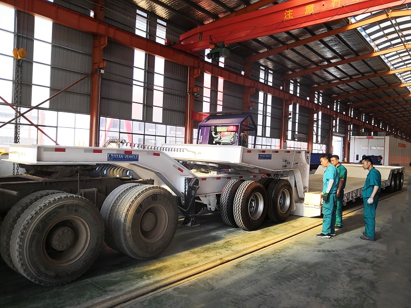 lowboy trailer